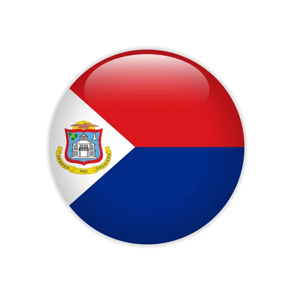 Sint Maarten zászlaja — Stock Vector