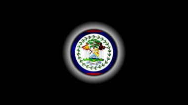 Belize bayrak düğmesi 1080p