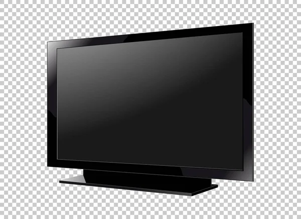 背景ベクトルのLedテレビ画面 — ストックベクタ