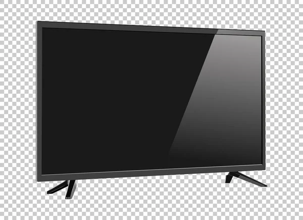 背景ベクトルのLedテレビ画面 — ストックベクタ