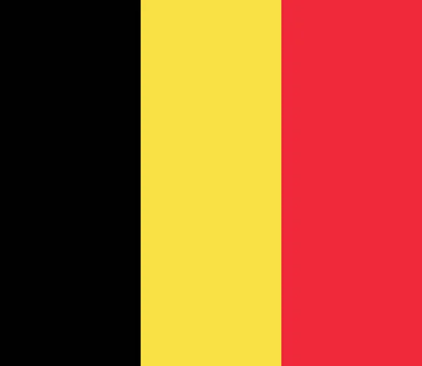 Drapeau Belgique Illustration Vectorielle — Image vectorielle