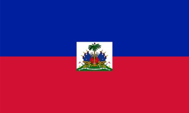 Haiti Vektör illüstrasyonunun Bayrağı