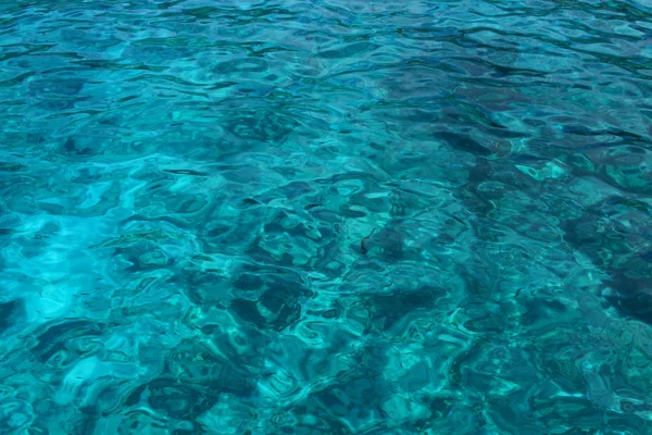 Φύση Φόντο Διαφανές Γαλάζιο Θαλάσσιων Υδάτων — Φωτογραφία Αρχείου