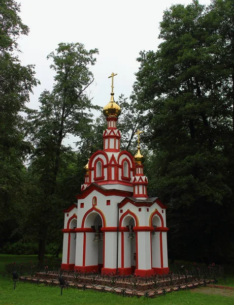 Talezh Russland Juli 2018 Glockenstuhl Der Heiligen Quelle Des Mönchs — Stockfoto