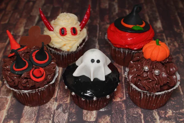 Idea Baking Decorating Halloween — Stock Photo, Image