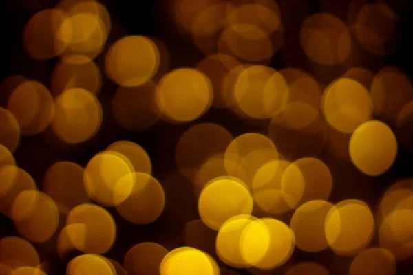 Desfocado Abstrato Fundo Natal Dourado Ano Novo Bokeh Fundo — Fotografia de Stock