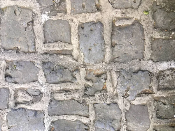 Pedra Cinzenta Parede Cimento Nas Filipinas Para Textura Fundo — Fotografia de Stock