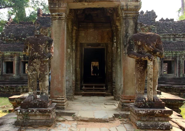 Preah Khan Temple, Cambodja - Stock-foto