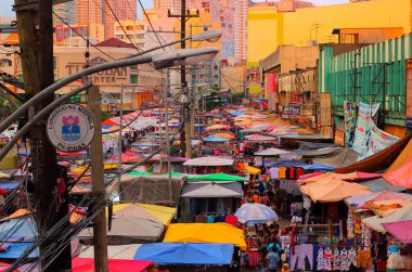 Manila, Filipinler'deki Chinatown pazarı
