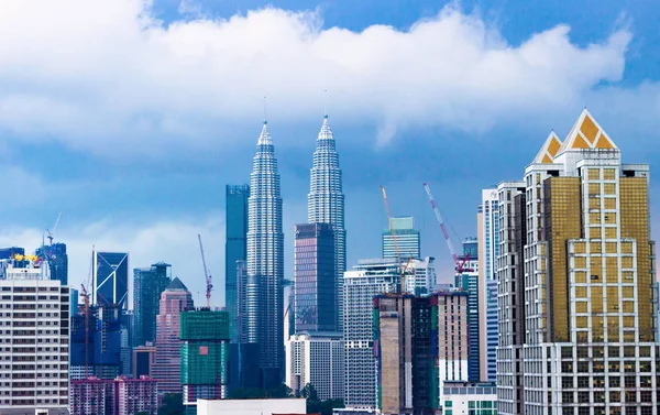 Kuala Lumpur City Skyline, Malaisie — Photo