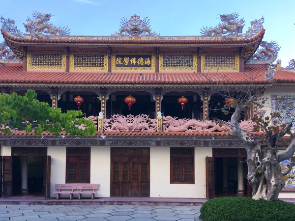 Nha Trang Vietnã Abril 2019 Templo Chinês Cidade Nha Trang — Fotografia de Stock