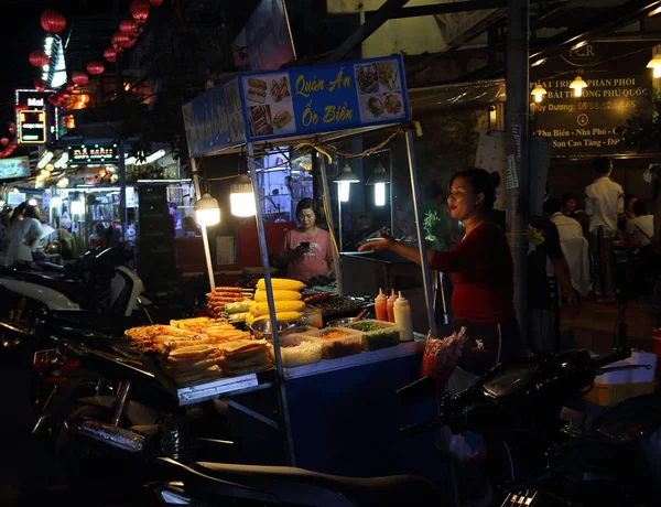 Distributore ambulante di panini — Foto Stock