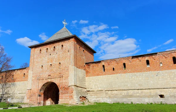 St. George Gate Tower em Zaraysk Kremlin — Fotografia de Stock