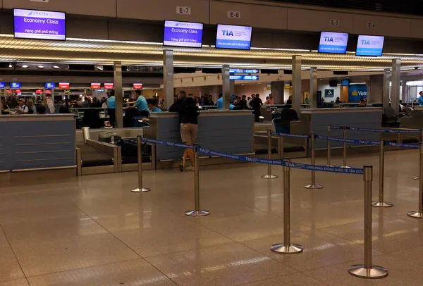 Χώρος check-in στο αεροδρόμιο — Φωτογραφία Αρχείου
