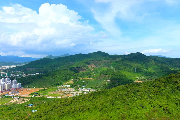 Přírodní krajina Sanya, ostrov Hainan — Stock fotografie
