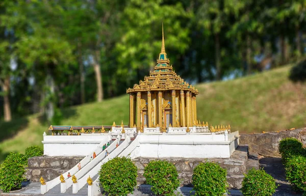 Ciudad Pattaya Provincia Chonburi Tailandia Mart 2018 Mini Siam Miniature —  Fotos de Stock