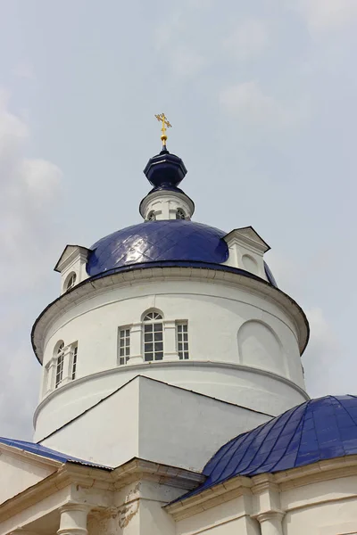 Kupol Återställd Kyrka Profeten Gud Elia Eller Kyrkan Elia Profeten — Stockfoto