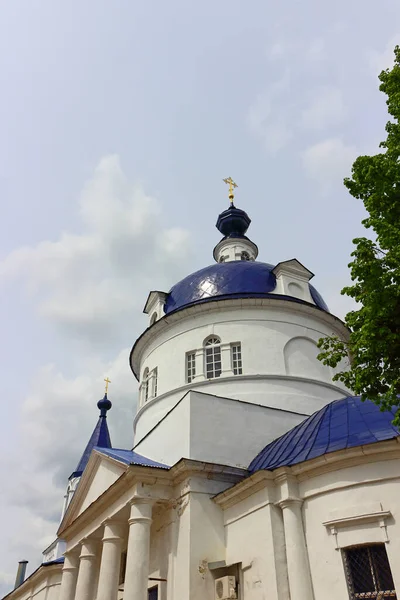 Fragment Der Restaurierten Kirche Des Propheten Gottes Elija Oder Kirche — Stockfoto