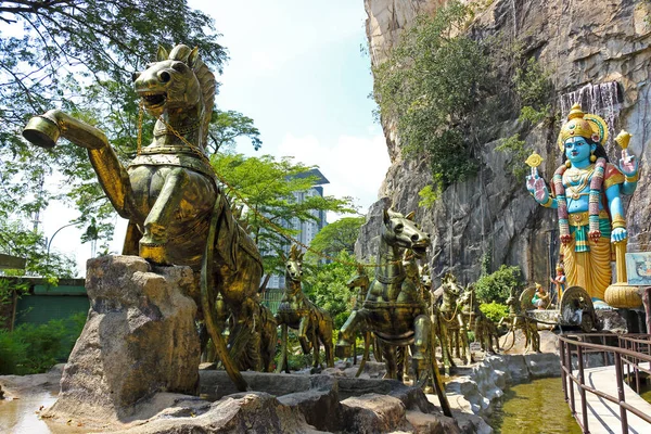 Kuala Lumpur Malasia Marzo 2019 Entrada Decorada Cueva Ramayana Del —  Fotos de Stock