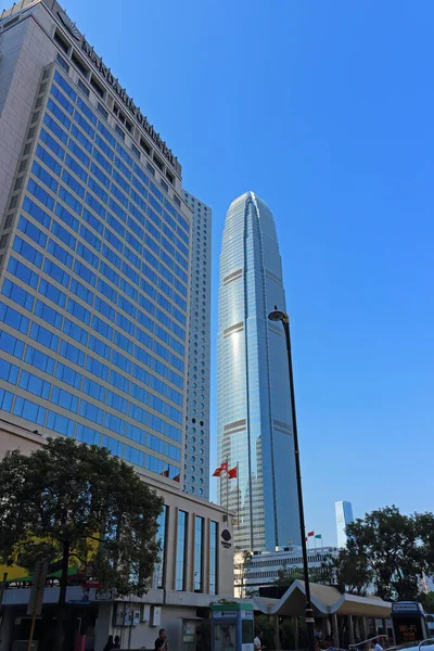 Hong Kong China Oktober 2018 Wolkenkrabbers Centraal District Van Hongkong — Stockfoto