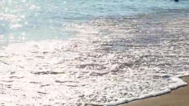Живописный Вид Море Дневное Время — стоковое видео