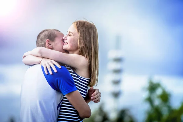 Toewijding Vertrouwen Samen Voor Altijd Wij Twee Liefdesverhaal Romantische Relaties — Stockfoto