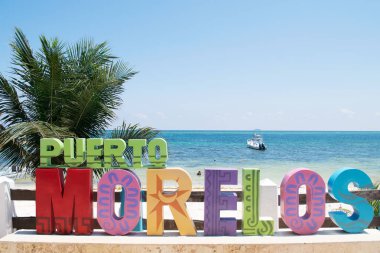 Puerto Morelos Spot Riviera Maya, Yucatan, Meksika için