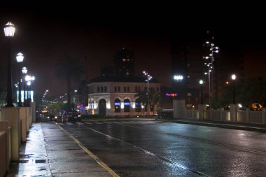 Buenos Aires'te Tigre City geceleyin, Arjantin