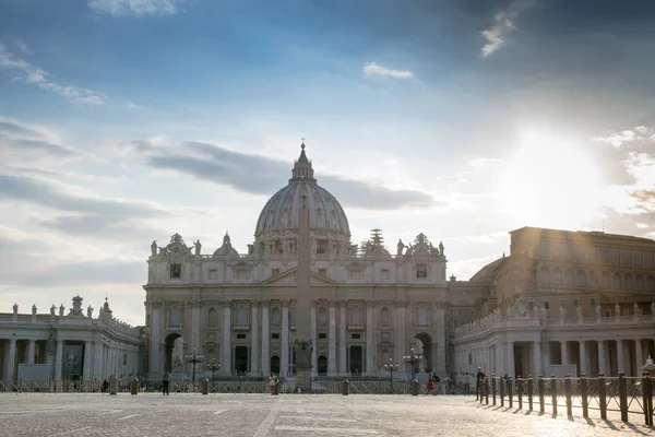 Basílica São Pedro Vaticano Roma Itália — Fotografia de Stock