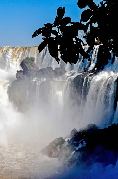 Iguazu Cade Vista Argentin — Foto Stock