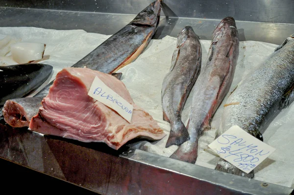 Congrio 물고기 시장에서 — 스톡 사진