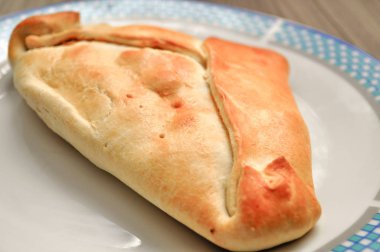 Şili bir Empanada görünümünü kapat