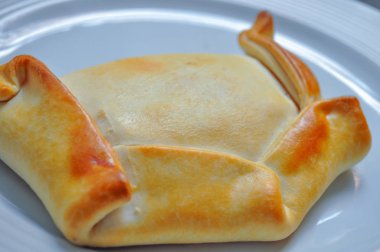 Şili bir Empanada görünümünü kapat