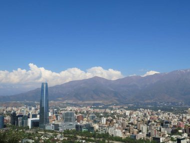 Santiago de Chile, Şili, Şehir manzarası