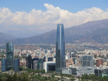 Santiago de Chile, Şili, Şehir manzarası