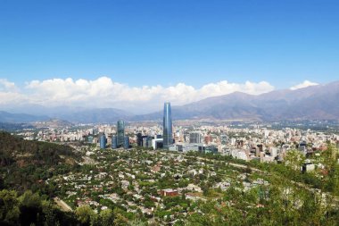 Santiago de Chile, Şili, Şehir manzarası
