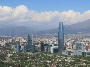 Santiago de Chile, Şili, Şehir manzarası