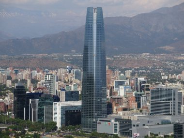 Santiago de Chile, Şili, Şehir manzarası