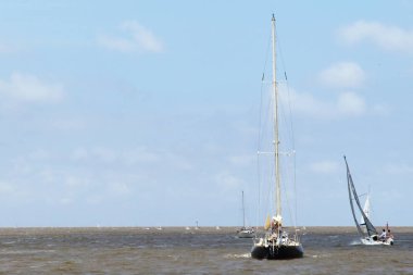Rio de la Plata River Buenos Aires, Arjantin için yelken yelkenli