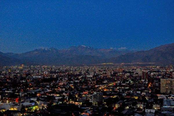 Chile Santiago Chile Cityscape — Zdjęcie stockowe