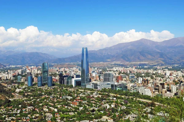 Santiago Chile Chile Cityscape — Fotografia de Stock