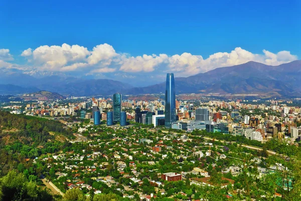 Santiago Chile Chile Cityscape — Fotografia de Stock