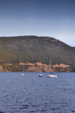 Lacar Gölü San Martin de Los Andes, Neuquen Eyaleti, Arjantin