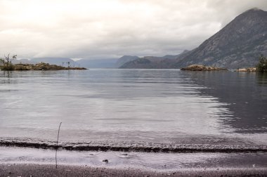 San Martin de los Andes 'teki Lacar Gölü, Patagonya, Arjantin