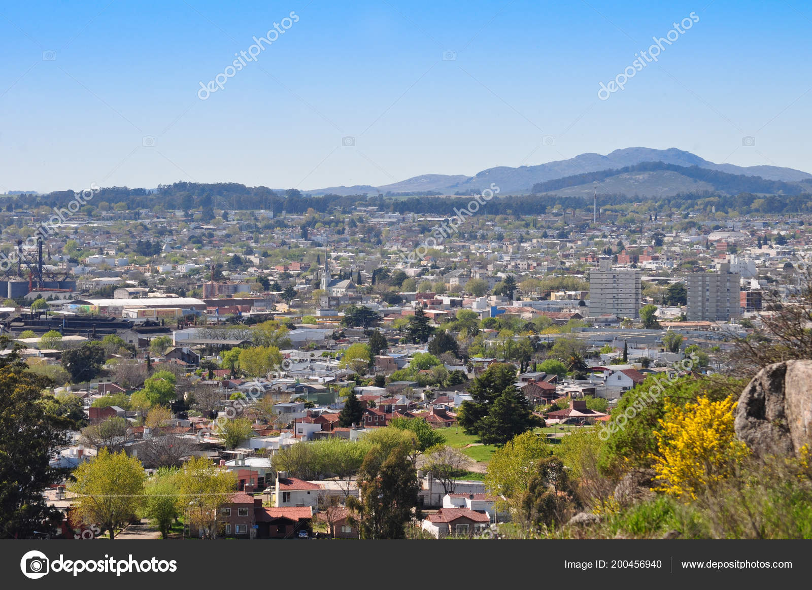 Vista General Tandil City Buenos Aires Argentina — Foto de ...