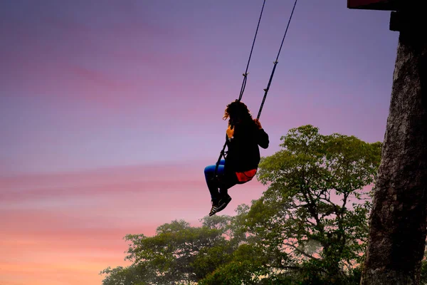 Swing Bolívar Ecuador — Foto de Stock