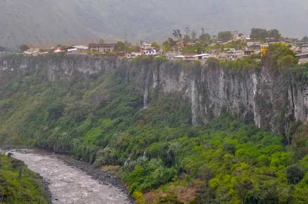 Banos Água Santa Província Tungurahua Equador — Fotografia de Stock