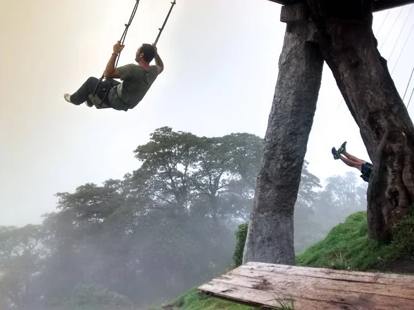 Swing Bolívar Ecuador — Foto de Stock