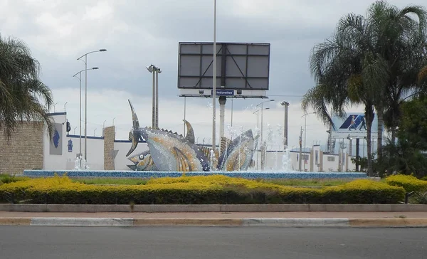 Tuna Monument Manta Ecuador City Manta World Capital Tuna — Stock Photo, Image