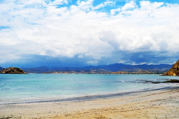 Los Frailes Παραλία Στο Parque Nacional Machalilla Puerto Lopez Εκουάδο — Φωτογραφία Αρχείου